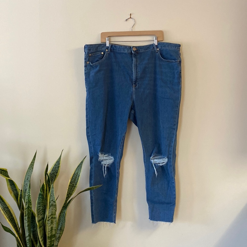ASOS distressed jeans